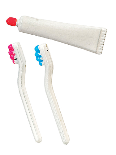 Toothpaste and  2 Tooth Brushes